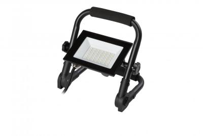 NELI Projecteur Portable, LED, 30W, 2700lm, 6400K, AC220-240V, IP65, câble de 1.5m