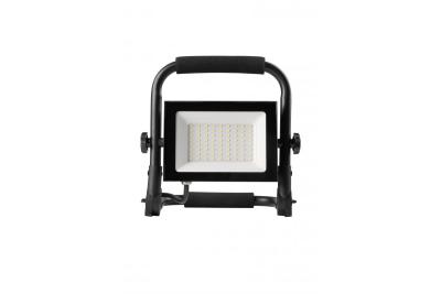 NELI Projecteur Portable, LED, 50W, 4500lm, 6400K, AC220-240V, IP65, câble de 1,5m