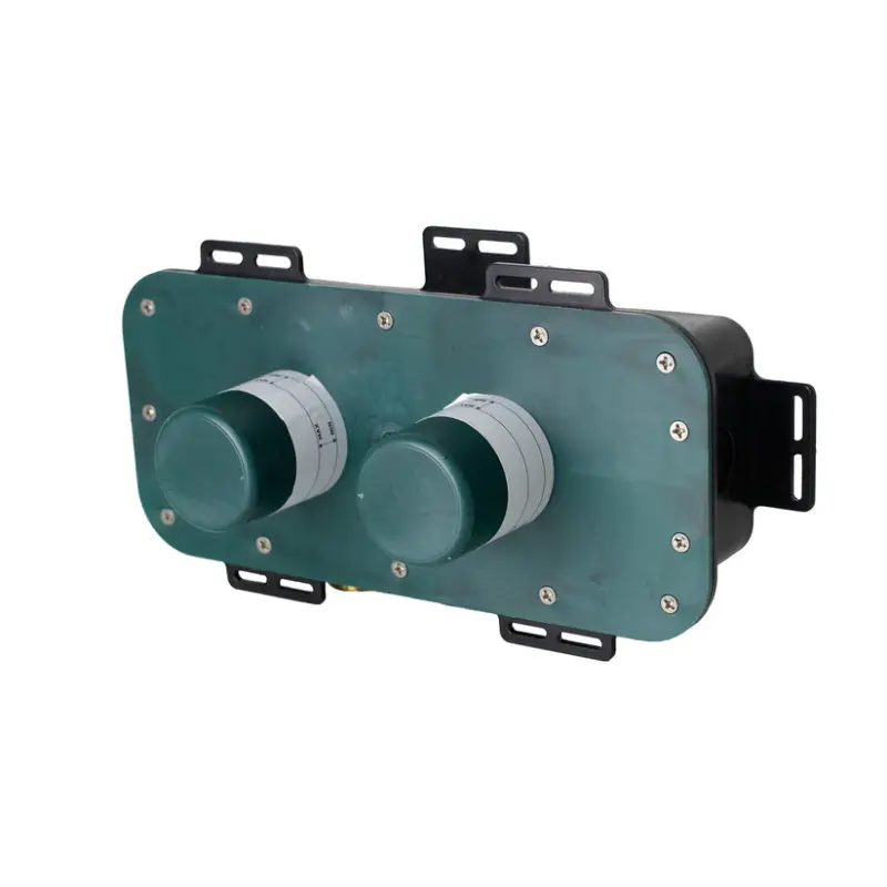 Waterevolution Pièce encastrée ISOBOX mitigeur lavabo 2 trous T0.16.BI