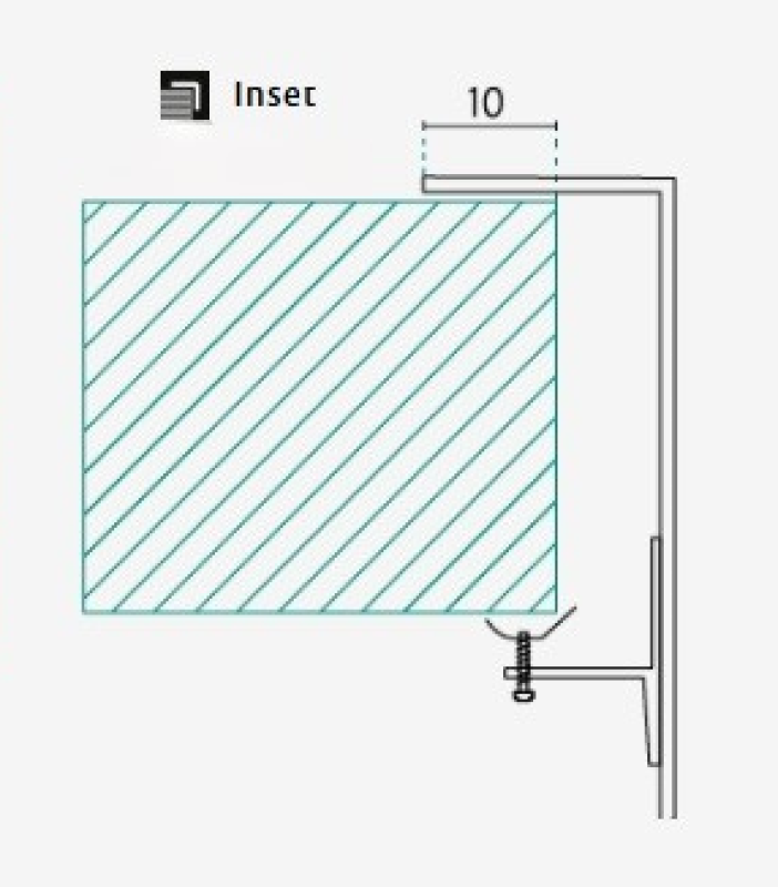 Évier en inox Banka IB5040 50 x 40 cm Installation en surface et encastrée 1208970038