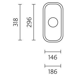 Évier Banka IB1530 en inox 168 x 318 mm Montage en surface et à fleur 1208970043