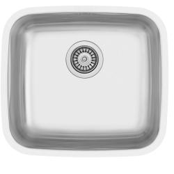 Évier Banka IB4540 en inox 45 x 40 cm Montage en surface et intégré 1208970045