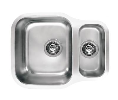 Banka Alaska Inox 1,5 Évier sous plan 524 x 400 mm 1208970064