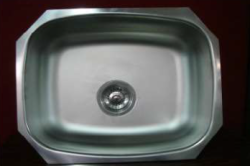 Évier Banka Detroit en inox 450 x 370 mm sous-plan 1208970076