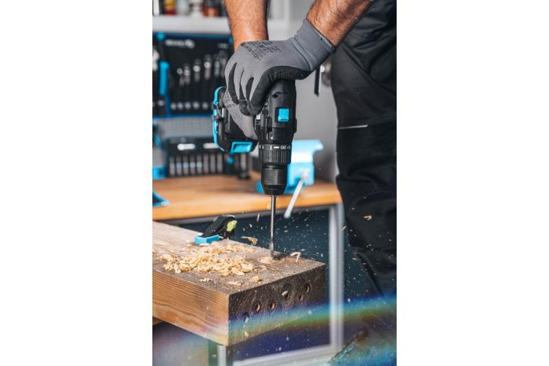 HÖGERT puissante visseuse sans fil 18V pour le bois et le métal.