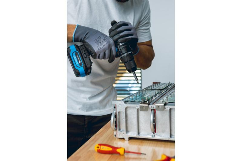 HÖGERT puissante visseuse sans fil 18V pour le bois et le métal.