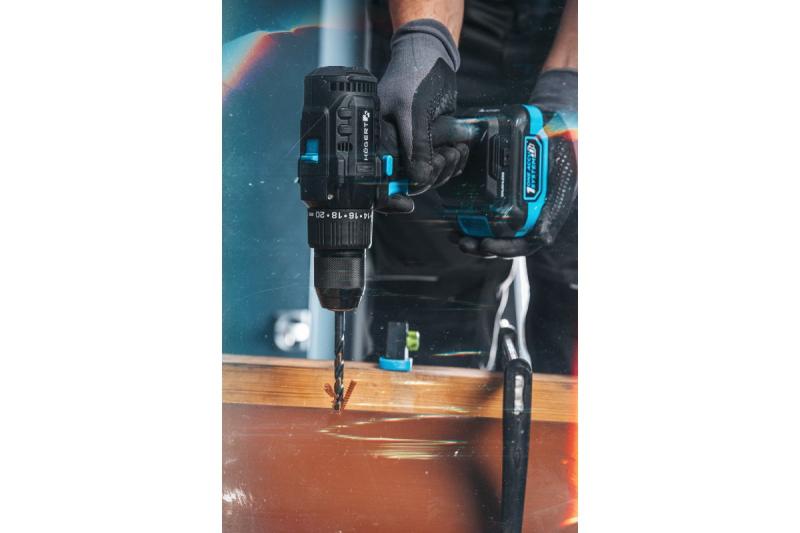 Visseuse sans fil brushless Högert 18V pour bois, métal