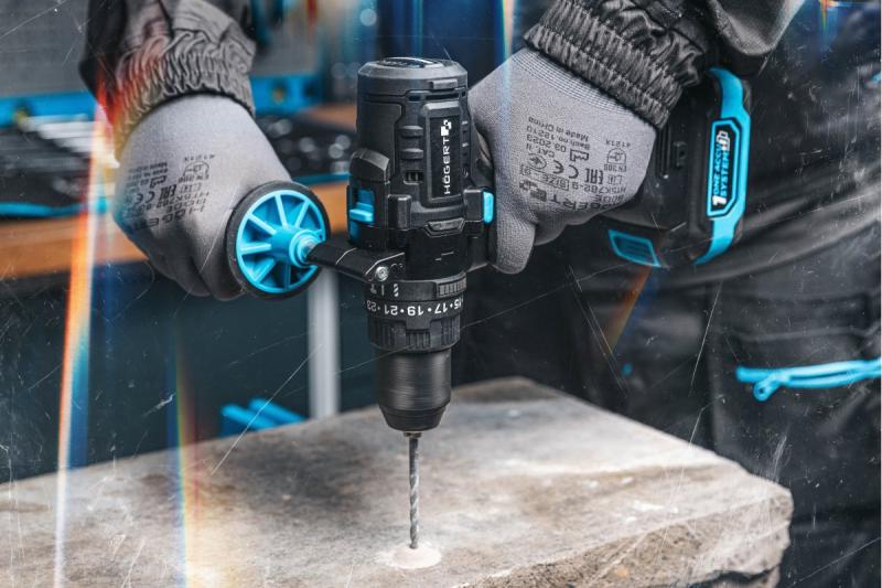 Högert puissante perceuse à percussion sans fil, sans balais, 18V.