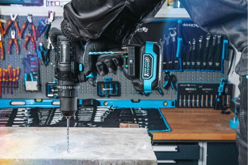 Högert puissante perceuse à percussion sans fil, sans balais, 18V.