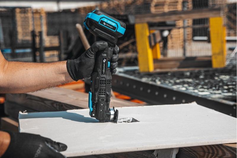 HÖGERT puissant outil multifonction sans fil, 18V, sans batterie.