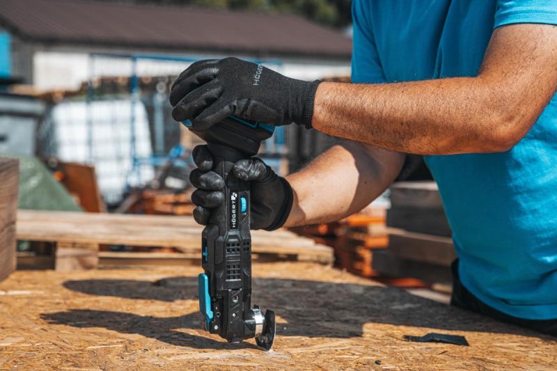 HÖGERT puissant outil multifonction sans fil, 18V, sans batterie.