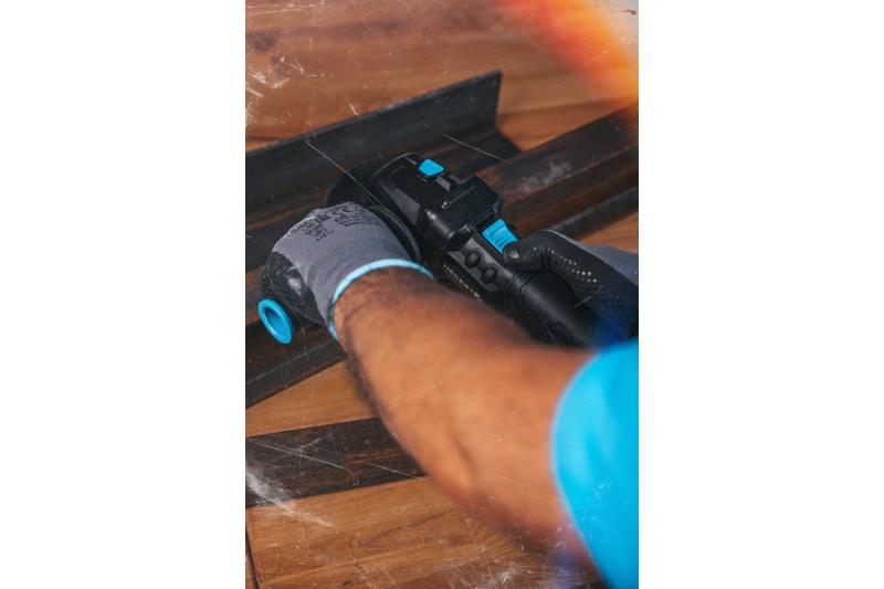 HÖGERT Meuleuse d'angle sans fil 125MM 18V - sans batterie