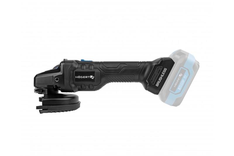 HÖGERT Meuleuse d'angle sans fil 125MM 18V - sans batterie