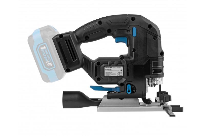 Scie sauteuse sans fil HÖGERT, 18V, poignée antivibrations - sans batterie