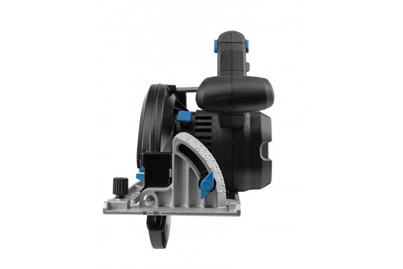 Scie circulaire sans fil HÖGERT, 18V, sans batterie, avec raccord pour aspirateur.