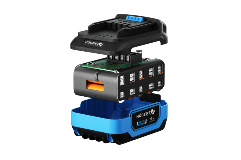 Batterie rechargeable HÖGERT 2 Ah 18 V