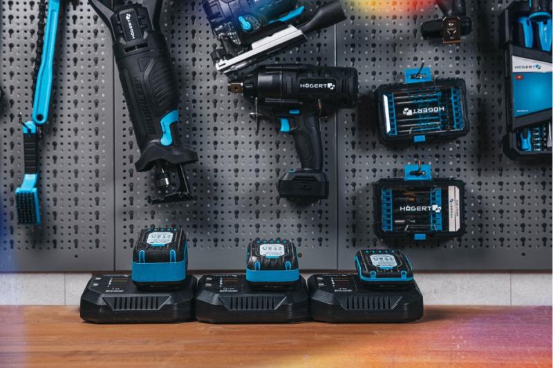 HÖGERT batterie rechargeable 6,0 Ah 18 V