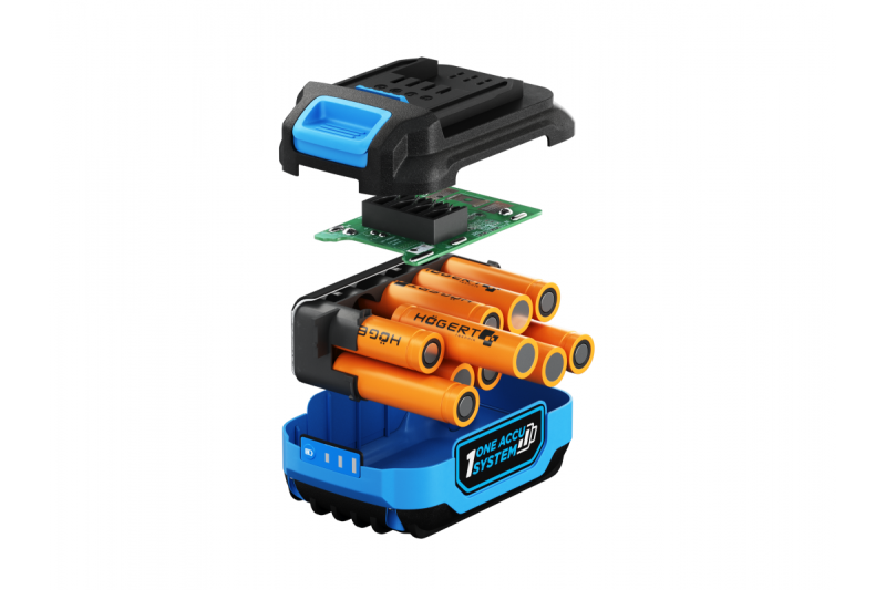 HÖGERT batterie rechargeable 6,0 Ah 18 V