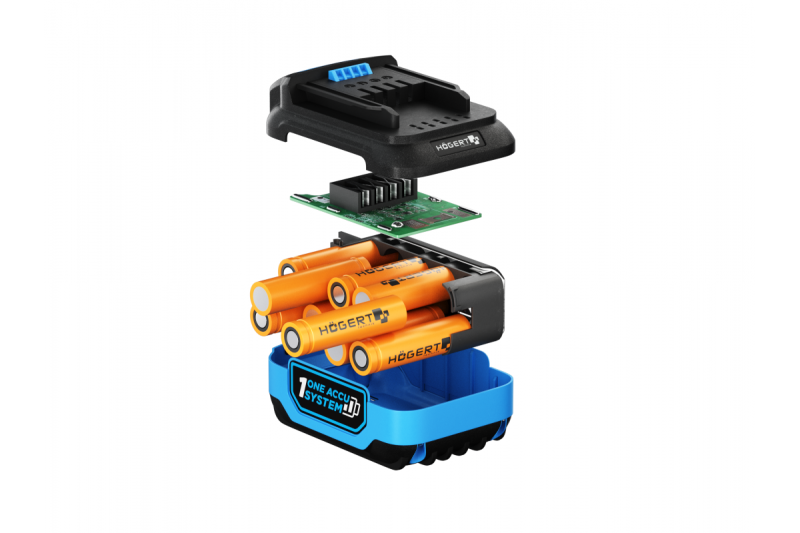 HÖGERT batterie rechargeable 6,0 Ah 18 V