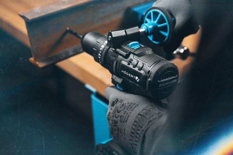 Set accu-slagmoersleutels HÖGERT 200 Nm 18V avec moteur sans balais