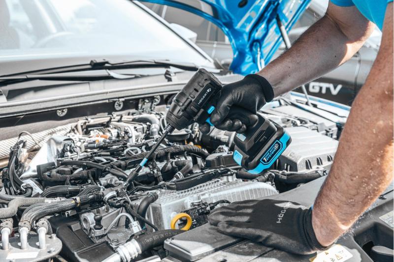 Set accu-slagmoersleutels HÖGERT 200 Nm 18V avec moteur sans balais