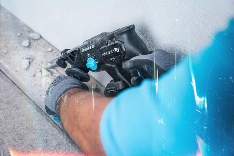 HÖGERT perceuse-visseuse sans fil, 18V, OneAccuSystem, avec batterie, chargeur dans une mallette.