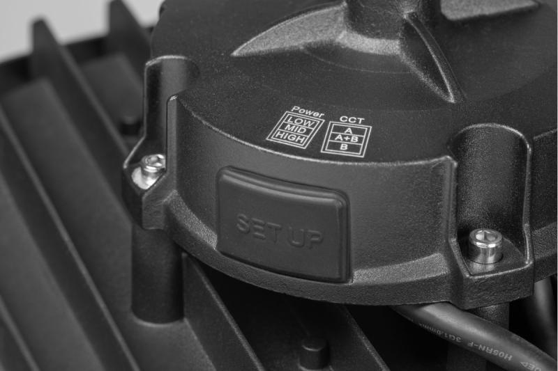 ATLANTA luminaire highbay, LED, 200W-170W-140W, 150lm/W, CCT, AC100-240V, IP65