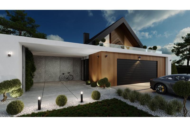 Lumière de crue solaire avec capteur de mouvement et crépusculaire GUARDOS, LED, 300lm, 6400K, 1200mAh, IP65, caméra factice