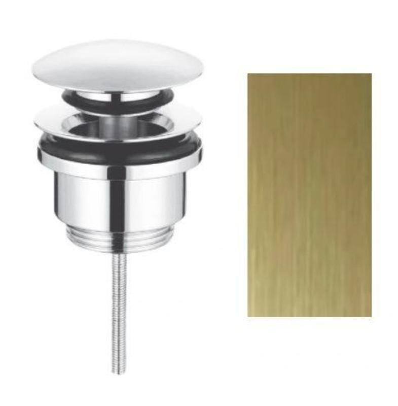 Waterevolution Flow bonde d'évacuation 1.1/4 PVD or brossé M199VAL1WGE