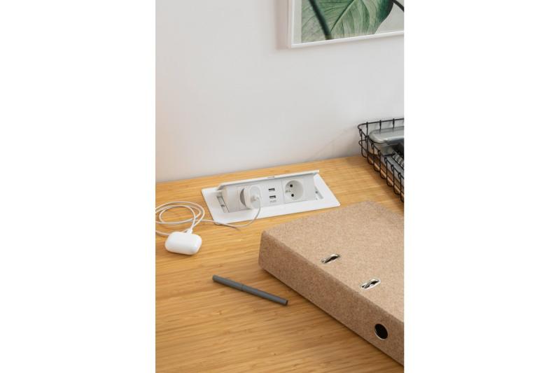 Module de prises extensible souple.