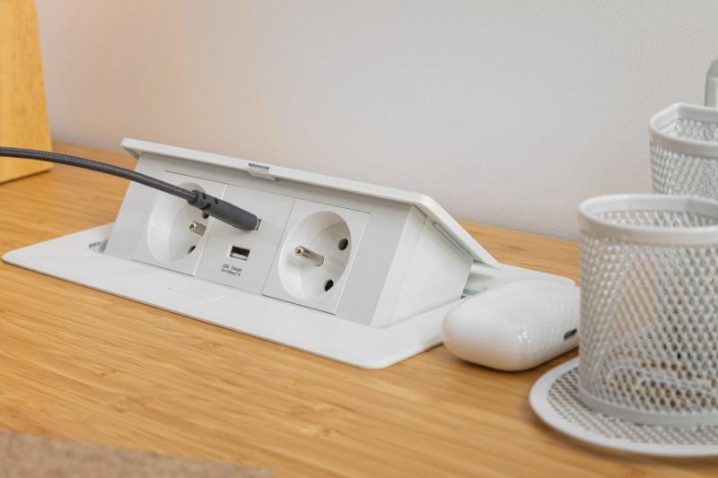 Module de prises extensible souple.