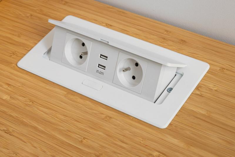 Module de prises extensible souple.