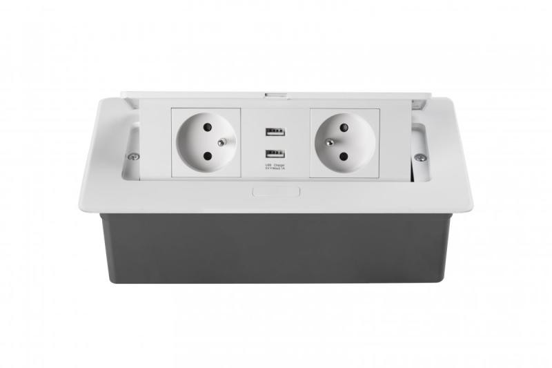 Module de prises extensible souple.