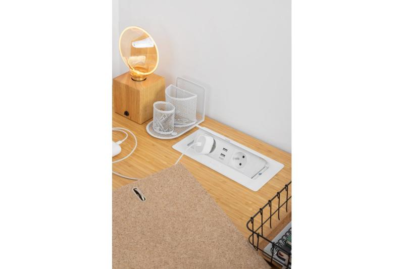 Module de prises extensible souple.