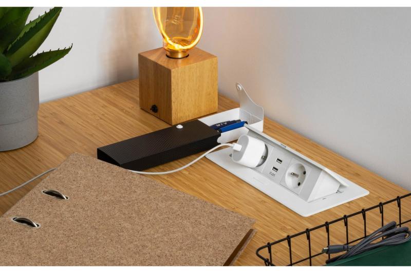 Module de prises extensible souple.