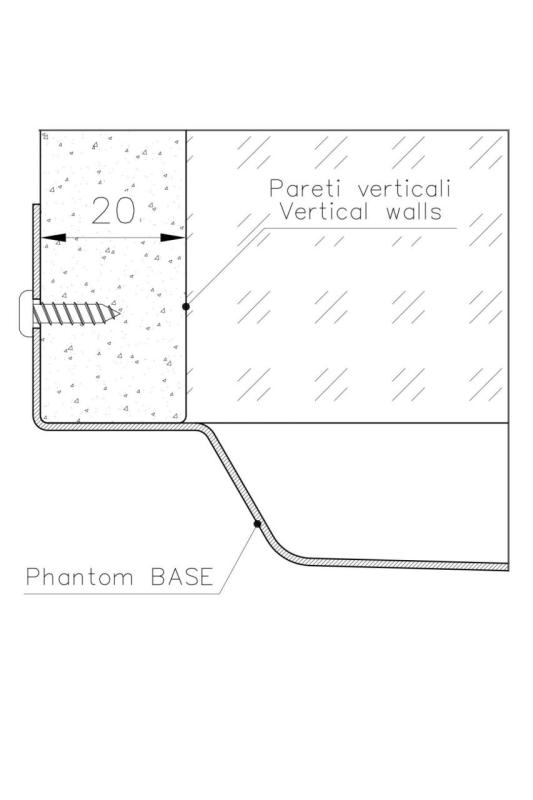 Plaque de Base Foster Phantom en Acier Inoxydable Évier de Plan de Travail 71x40cm pour Encastrement dans Céramique, Pierre Naturelle et Surface Solide épaisseur 20mm 1208970694