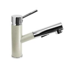Graniteland Ceres Robinet de cuisine Beige sable avec Bec Extractible et Douchette à Deux Fonctions 1208970708