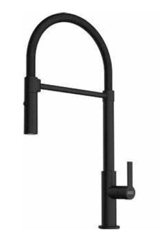Franke Maris Semi Pro Robinet de Cuisine à Bec Flexible Noir 115.0728.396