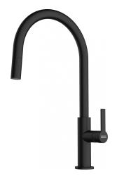 Franke Maris Slim J Robinet de cuisine Noir avec Bec Extractible 115.0728.389