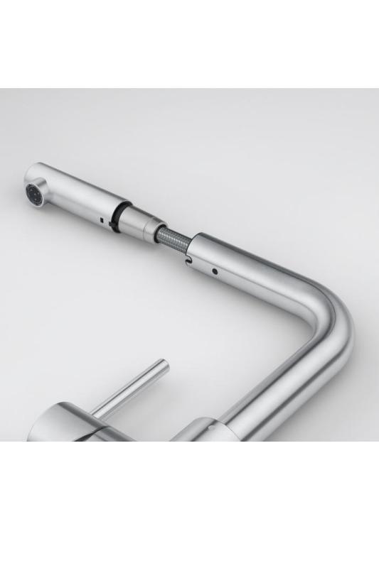 Franke Smart Glenda Robinet de cuisine en inox avec bec extractible 115.0706.986