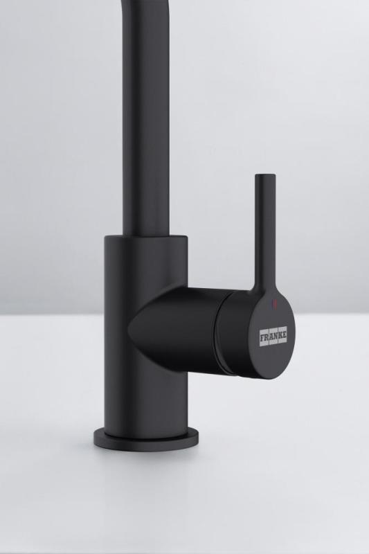 Franke Lina L Robinet de cuisine avec bec pivotant Onyx 115.0728.478