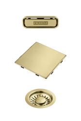 Ensemble de couleur Franke Kubus 2.0 Ensemble de drainage Or 1208970836