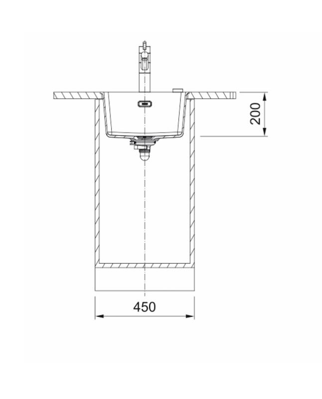 Franke Maris MRG 110-37 Fragranite Crème de café évier sous-plan 125.0725.627