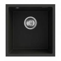 Graniteland Miniva Évier en Granit Noir sous plan 385x410 mm 1208971450