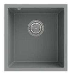 Graniteland Miniva Évier en Granit Gris sous plan 385x410 cm 1208971453