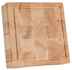 Woodsea Woodstone Ash S - Planche à découper carrée en bois d'Essen 20x20cm 1208971526