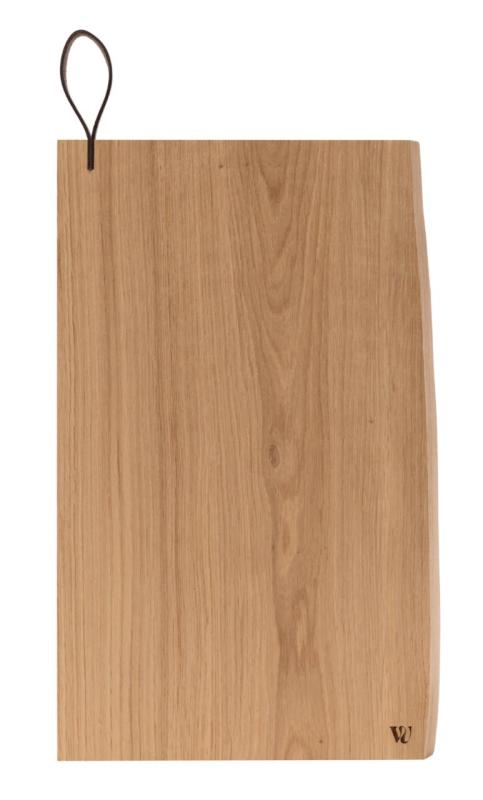 Woodsea Chop-Chop Oak L - Planche à découper en chêne 40x24cm avec poignée en cuir 1208971541