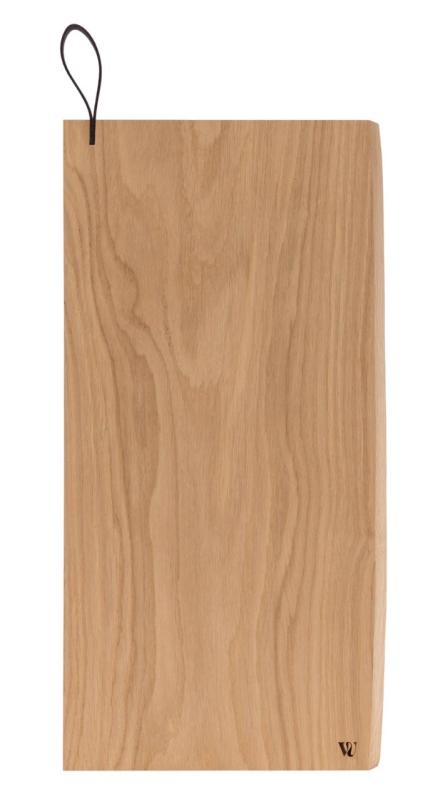Woodsea Chop-Chop Oak XL - Planche à découper en chêne 50x24cm avec poignée en cuir 1208971542
