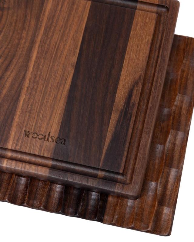 Dunes de Woodsea Noyer S - Planche à découper en noyer Dunes 27x20 cm 1208971547