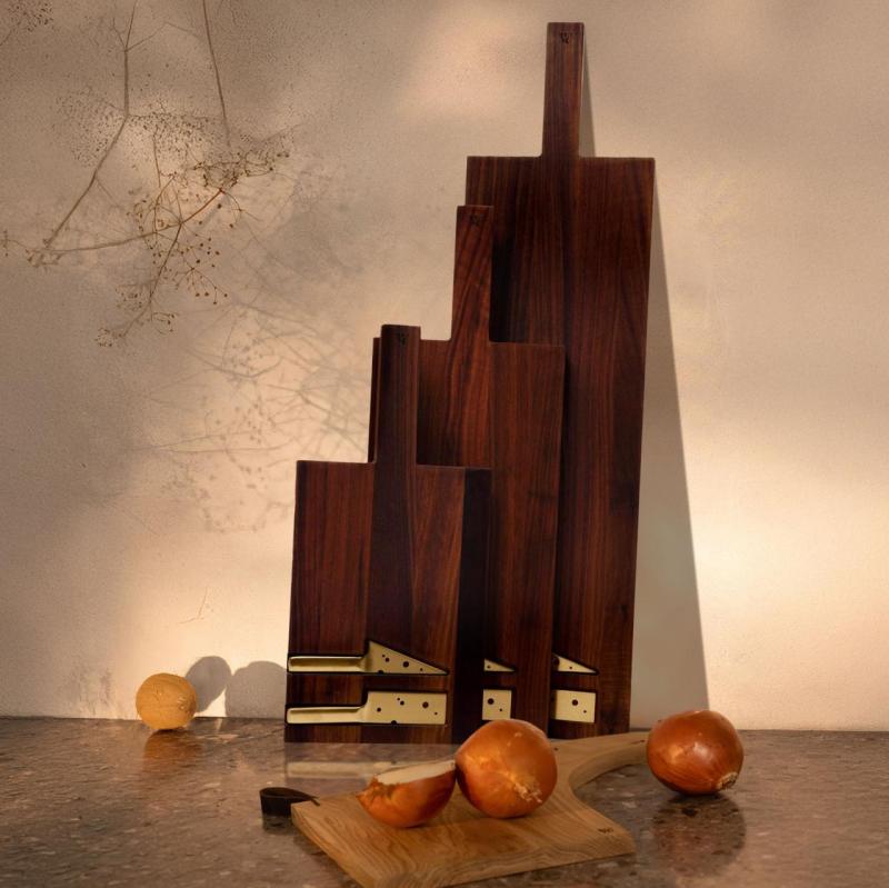 Planche à fromage en noyer Woodsea Cheese Walnut M - 55x20cm 1208971559